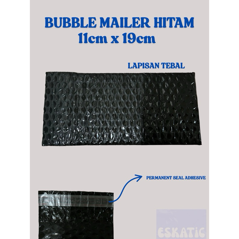 

TERMURAH BUBBLE MAILER HITAM TEBAL/ AMPLOP PACKING/BUBBLE PACKING/AMPLOP BUBBLE 11cmx19cm