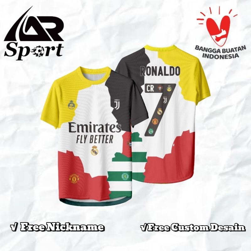 Jersey Cristiano Ronaldo Mix Club