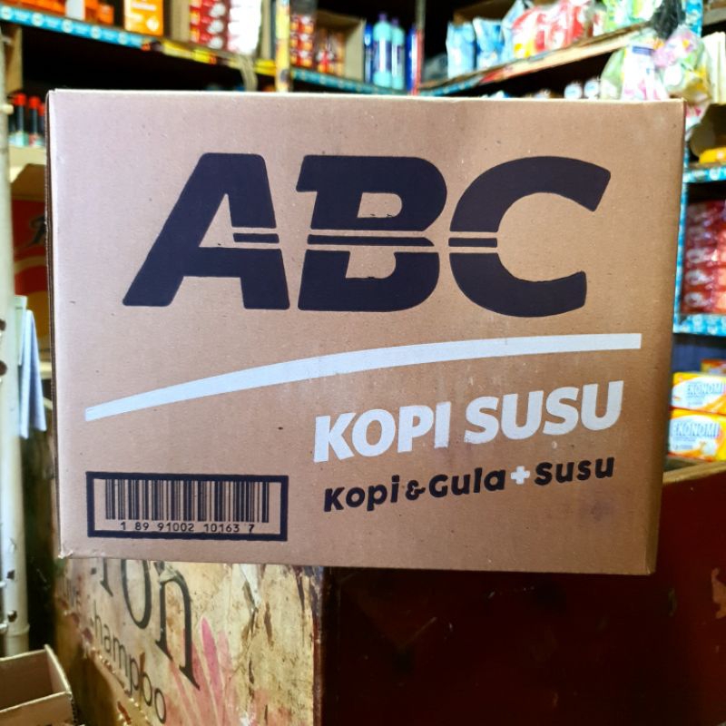 

kopi ABC susu perdus isi 12renceng x 10 sachet x 30g