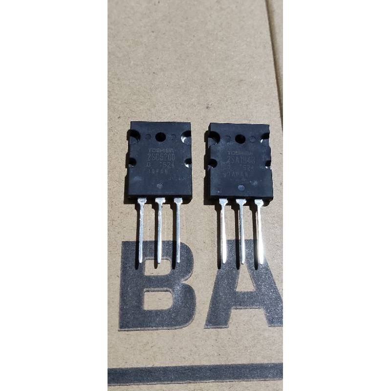 TRANSISTOR TOSHIBA 2SA1943/2SC5200 ORIGINAL JAPAN