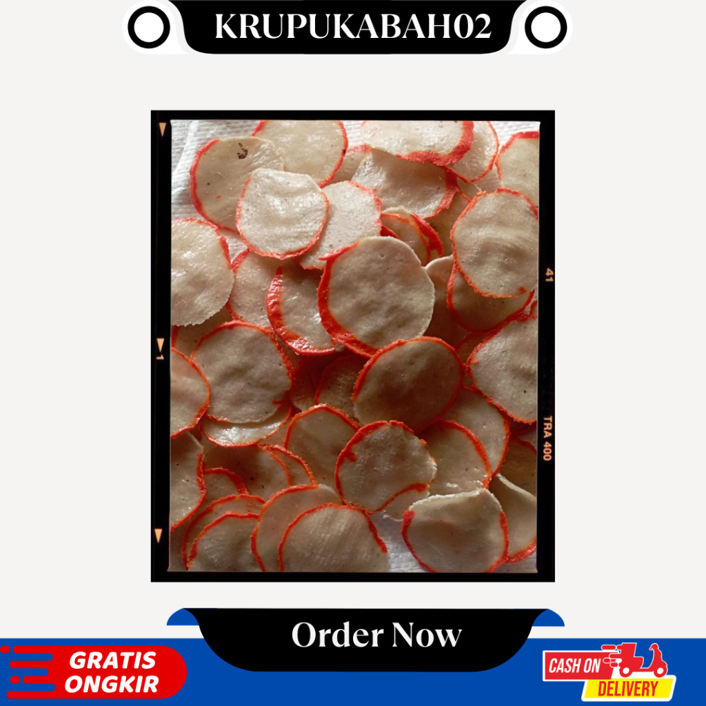

Lezatoz_Genz Krupuk Upil Mentah 1Kg Bisa Goreng Pasir/Minyak