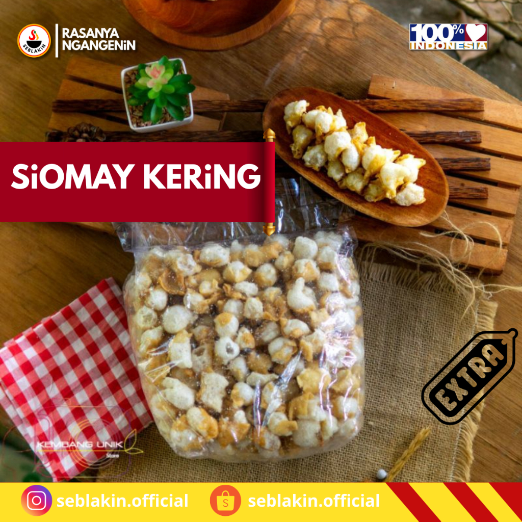 

SIOMAY KERING | TOPING SEBLAK | TOPING BASO ACI | ENAK GURIH