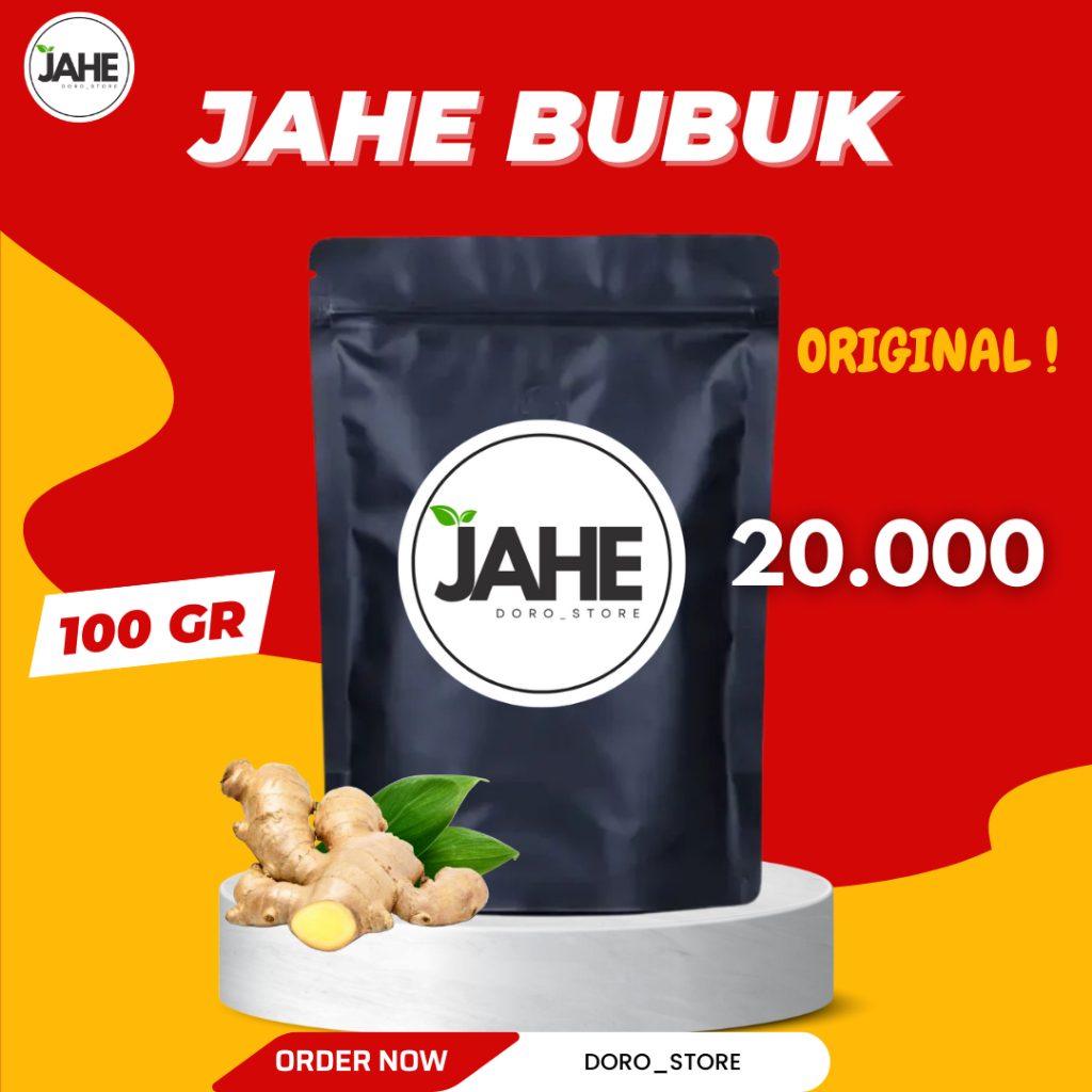 

BUBUK JAHE 100 GR ( ORIGINALL)