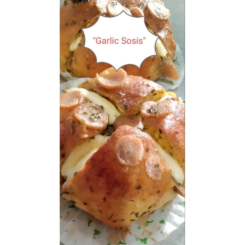 

Roti Garlic Sosis