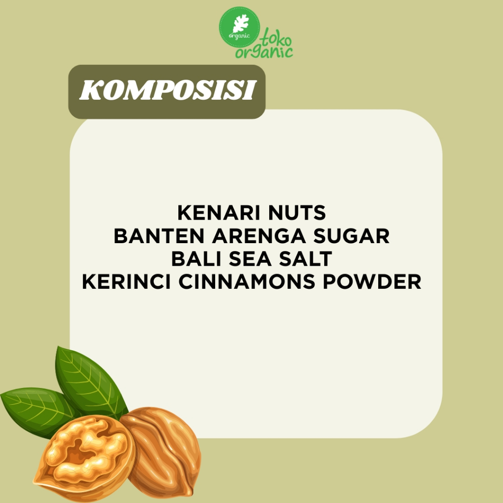 

Classica2106 Timurasa Kenari Nut Spread Original (200Gr) Selai Kacang Kenari, Selai Kacang Kenari