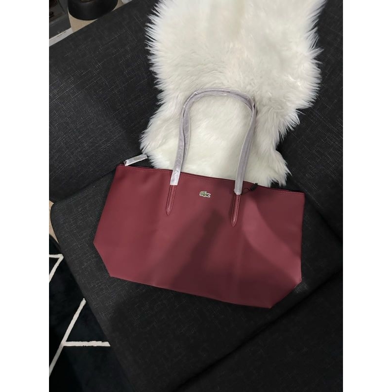 [NEW] - Original Lacoste Concept Tote Bag - Work Luxury Bag for Women