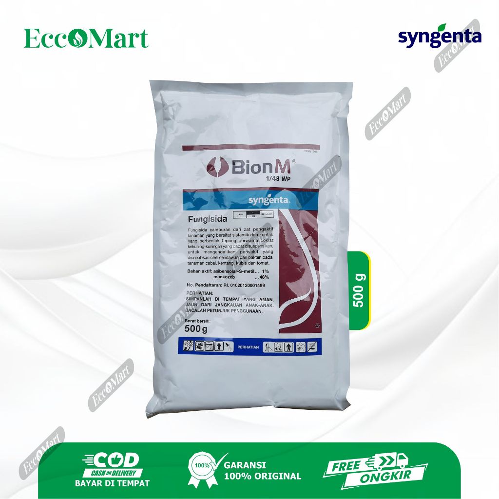 Fungisida Bion M 100% Original 500 Gram Syngenta