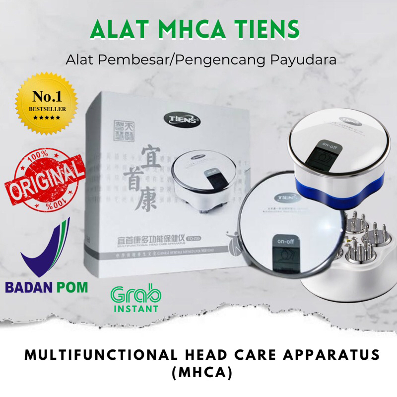 [TERLARIS] MHCA ALAT PEMBESAR /PENGENCANG PAYUDARA | PEMBESAR BOKONG | Multifunctional Head Care App