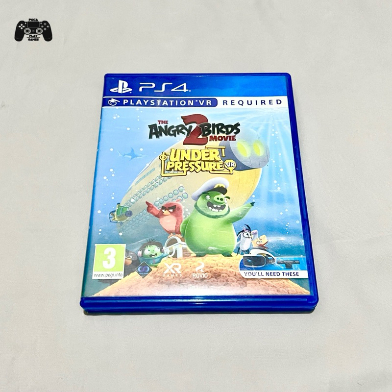Kaset BD PS4 VR The Angry Birds Movie 2 Under Pressure - Second / Bekas