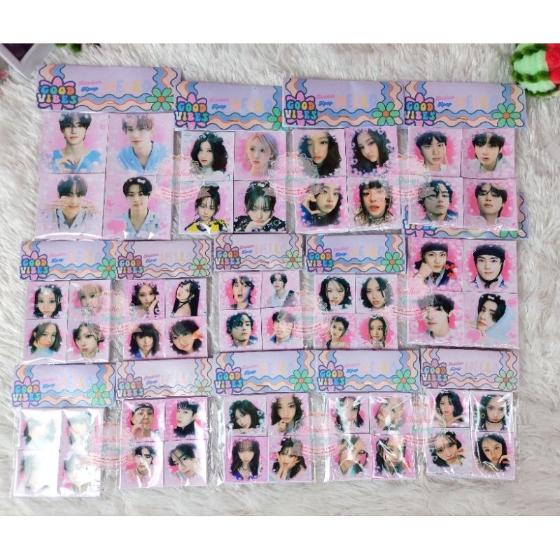 (ISI 50PCS) Sticker Kpop Selkor Stiker Deco lucu kpop Ala Seller Korea Custom Freebies