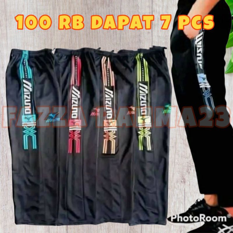 Promoooooo 100 rb dapat 7 pcs Celana Training Panjang joger Mizuno