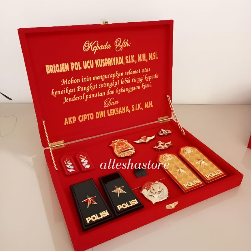 pangkat PDH PDU Brigjen POL pangkat bintang satu