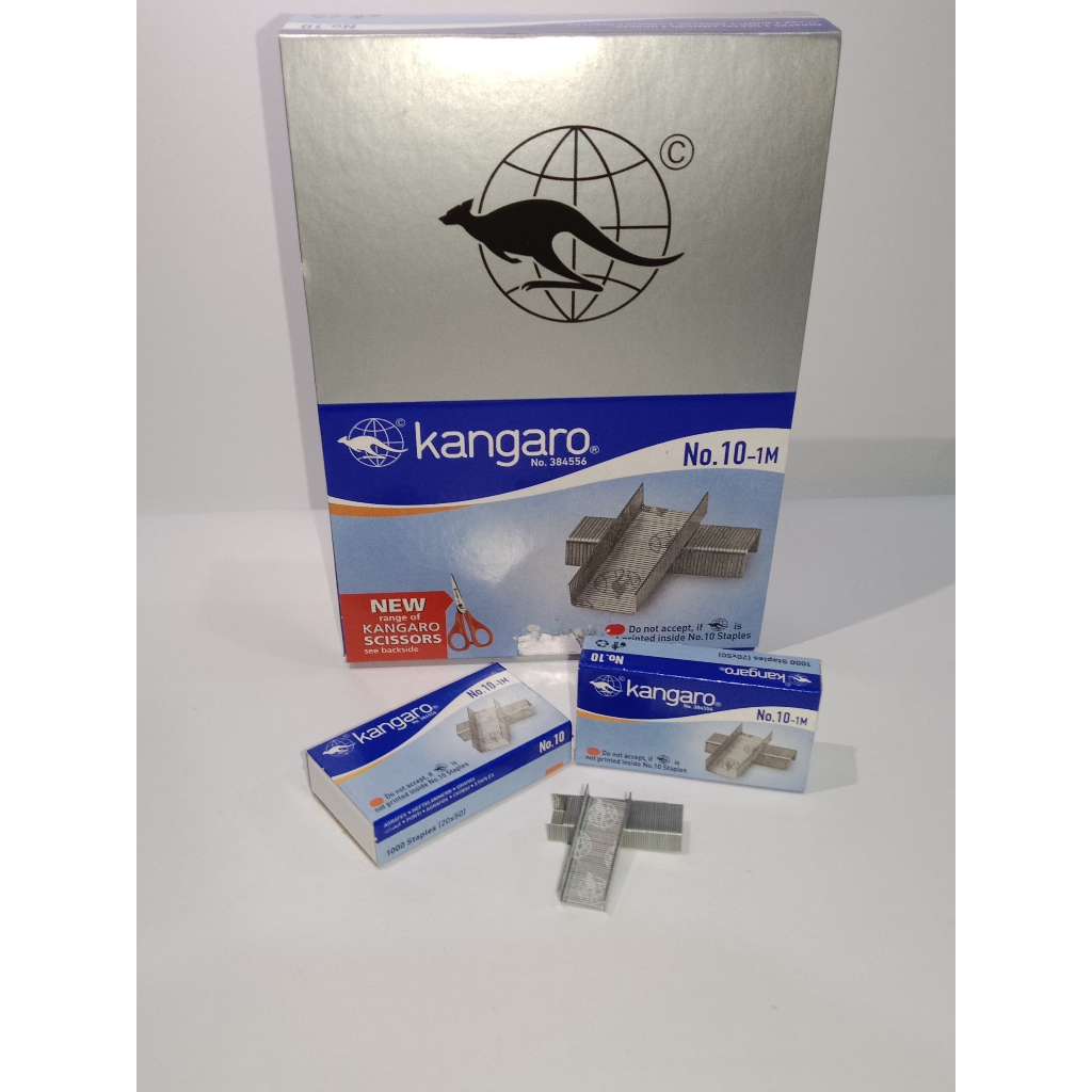 

[1 Kotak] Isi Hekter No.10 Kangaro 10-1M / Anak Hekter / Isi Staples No.10 Kangaro 10