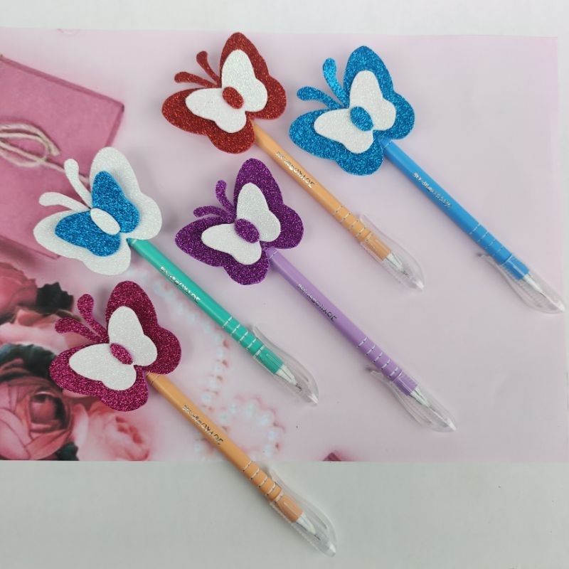 

Pulpen Karakter Kupu kupu lucu pulpen joyko karakter