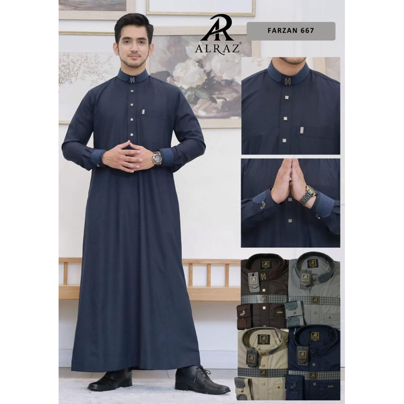 Gamis Al Raz Original/Gamis Pria/Gamis Premium