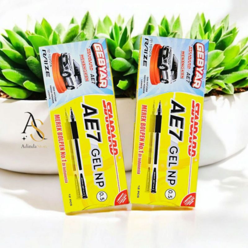 

Standard - Pulpen AE7 Gel NP 0.5 (Alat Tulis / Pen / Ballpoint / Pena)