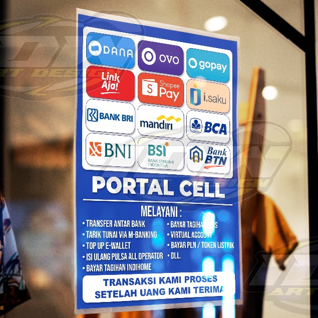 

POSTER / STIKER MELAYANI TRANSAKSI