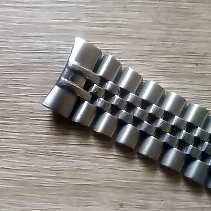 rantai jubilee bracelet full solid endlink 22mm seiko turtle