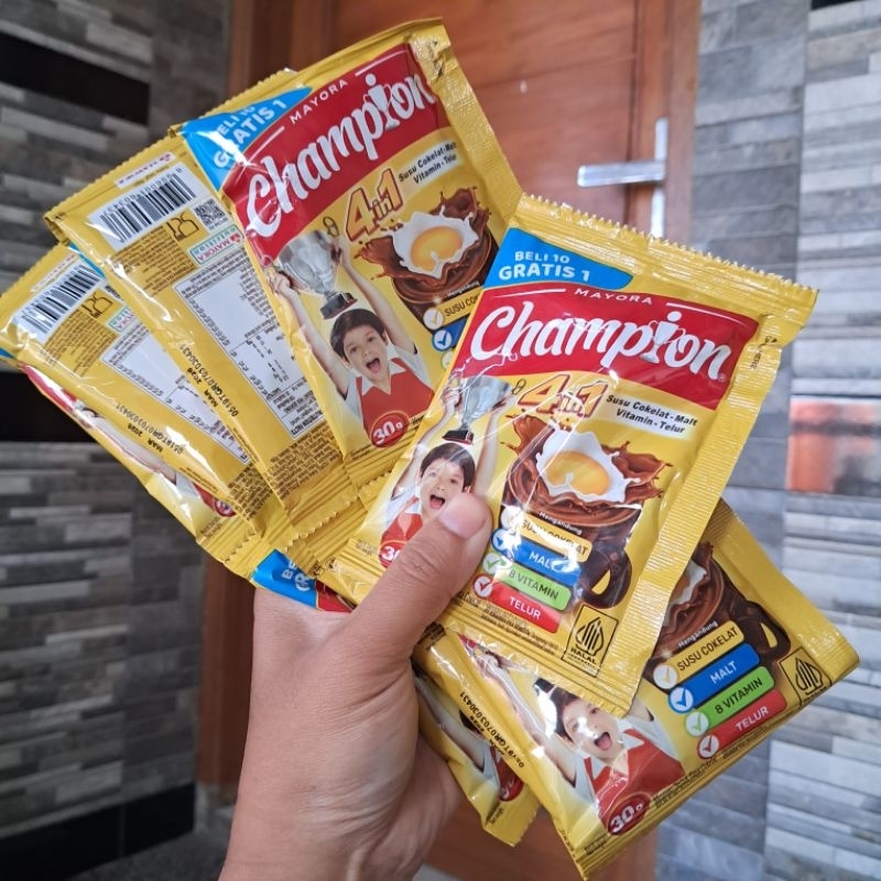 

Energen Champion Bag 4 x 30 g Kemasan Sachet 10 x 30 g / 1 Renceng