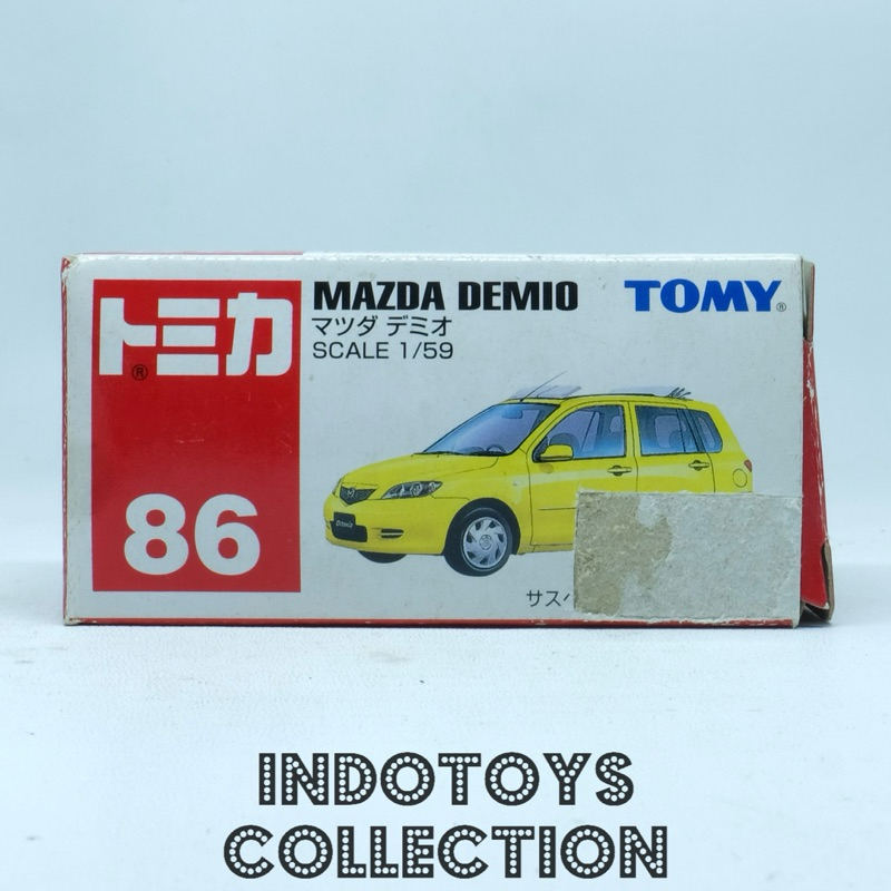 Tomica Tomy Biru 86 ~ Mazda Demio