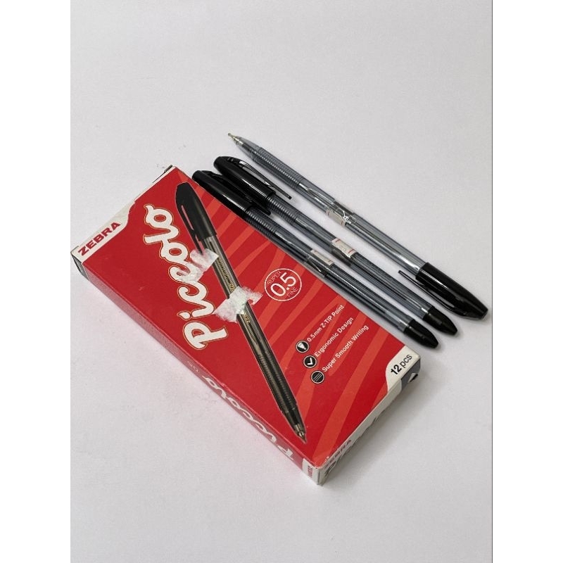 

Pulpen PICCOLO 0,5mm dan 0,7mm hitam/merah/biru (12pcs)