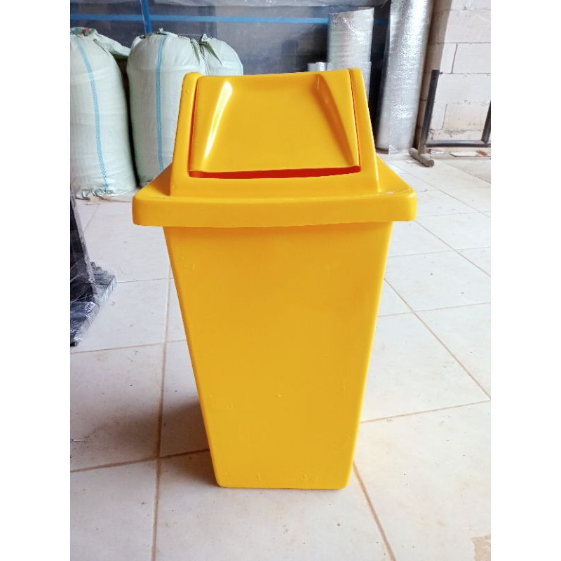 tempat sampah fiberglass kotak