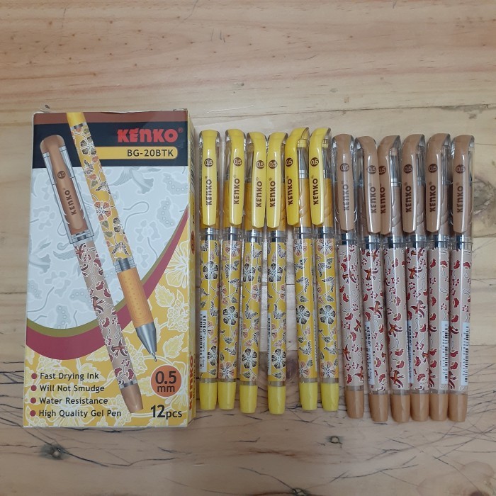 

Pulpen Batik Kenko BG-20BTK Pen Pena Bolpoin Ballpoint ATK Alat tulis Kantor