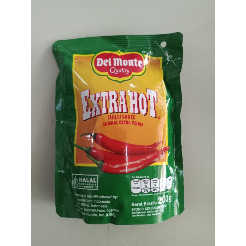 

SAUS CABE EXTRA PEDAS DEL MONTE 200GRAM