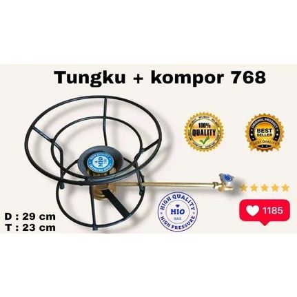 Kompor Mawar 768 + Tungku Bulat Besar / Kompor Semawar 768 + Tungku Bulat Besar / kompor semawar 768