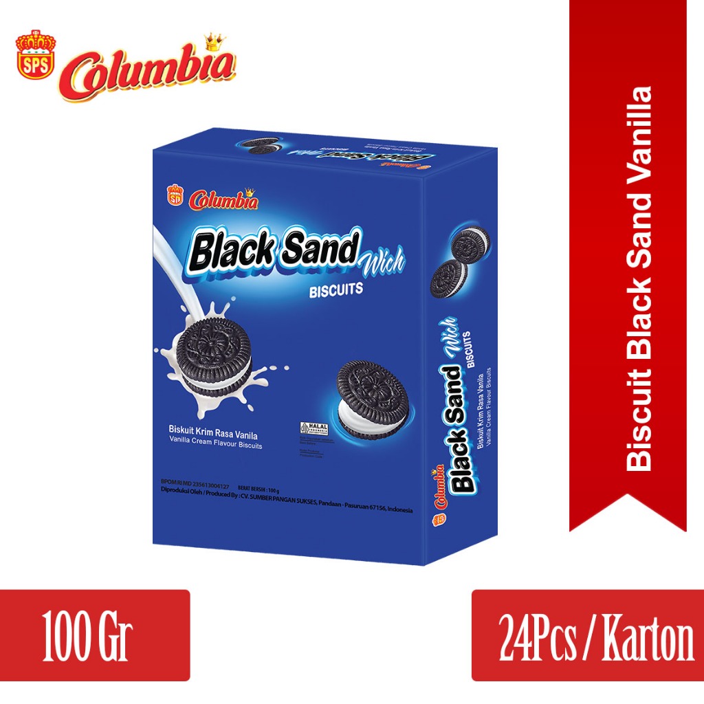 Columbia Biskuit Box Blacksandwich Vanilla