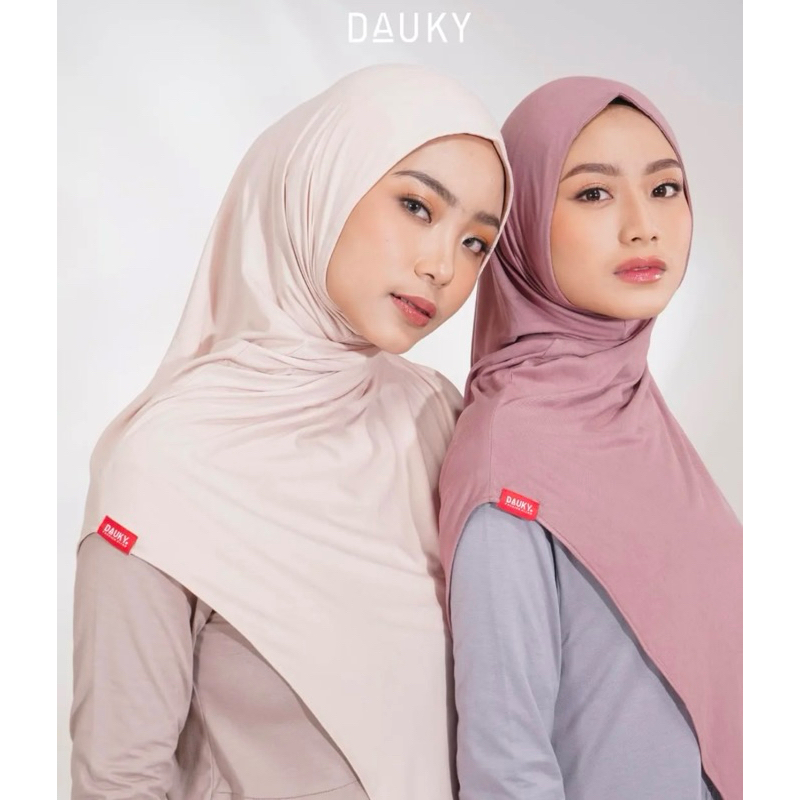 Curvy instant Hijab Dauky - Bergo instant Dauky