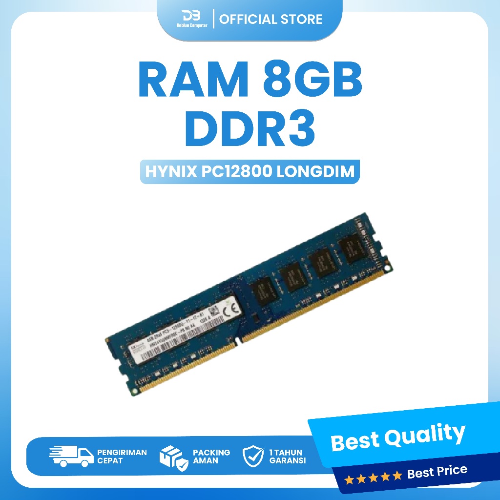 HYNIX DDR3 8GB PC12800 LONGDIM