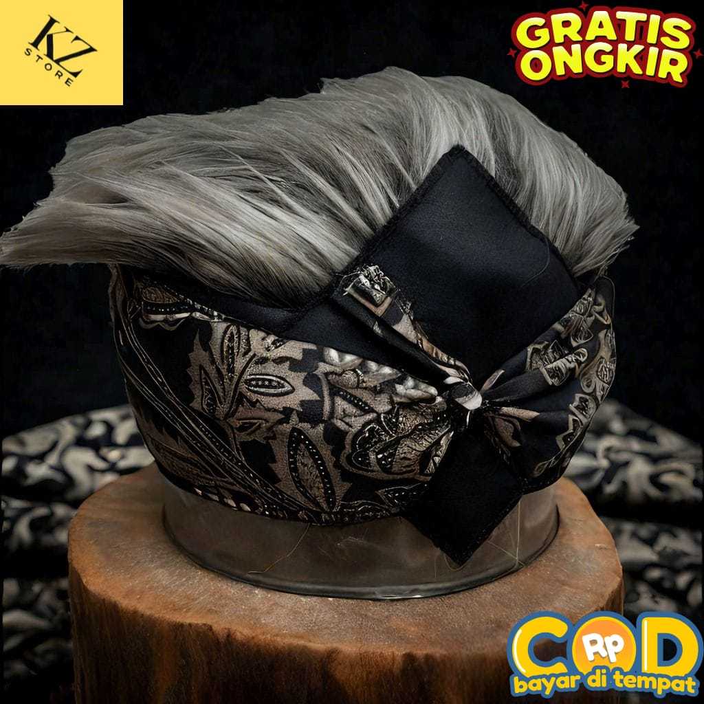 Udeng Kepala Original Ikat Kepala Bali Putih