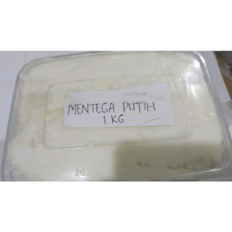 

mentega putih 1kg sedia 2 varian rasa