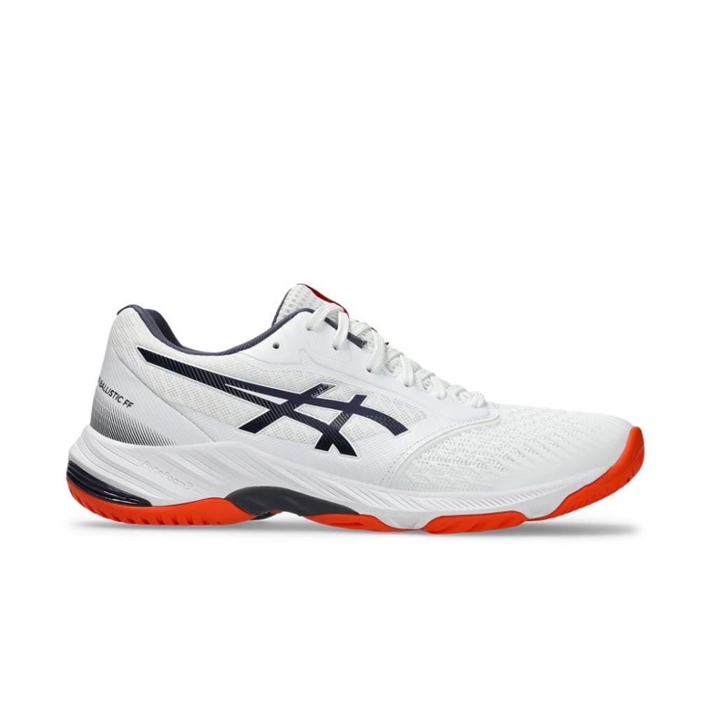 Sepatu Voli Asics Netburner Ballistic FF 3 White Indigo 1051A073.105