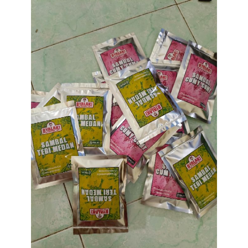 

byalak sambal teri medan/ukurankecil