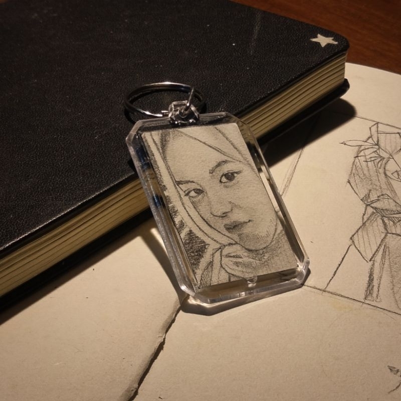 insert paper | gantungan kunci aesthetic |  insert paper custom