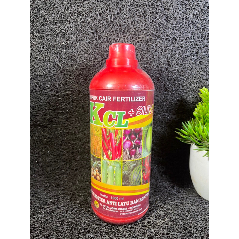 Pupuk KCL Cair Plus Silika Kemasan 1 Liter