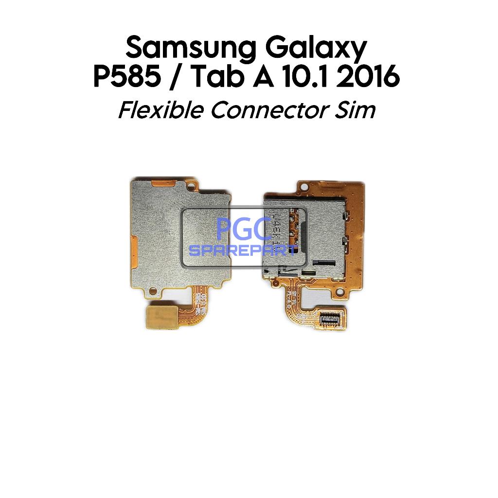 Flexible Konektor SIM Samsung Galaxy Tab A 10.1 2016 / P585 - Flexibel Fleksibel Fleksible Connector