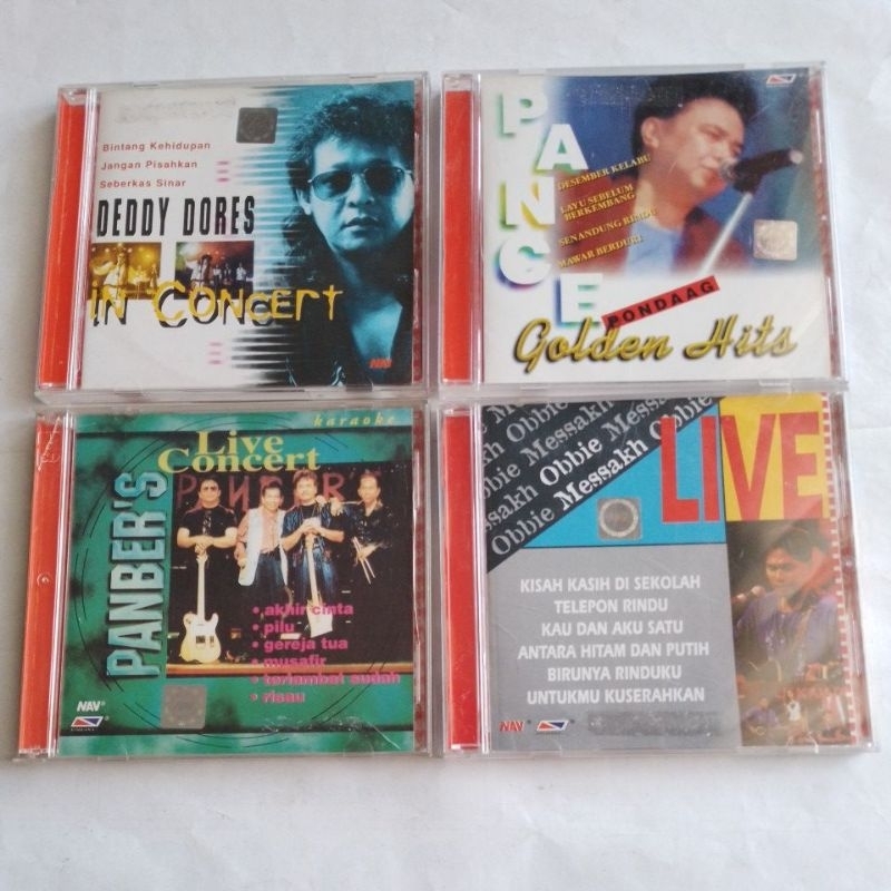 kaset vcd lagu pance pondaag panbers obbie messakh deddy