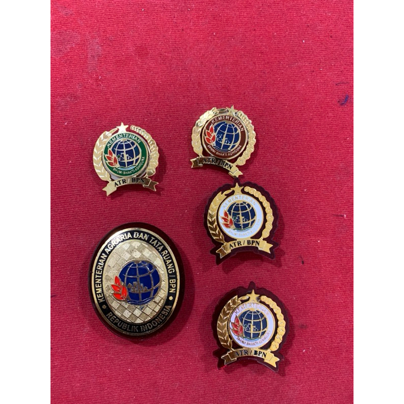 Pin ATR BPN - Pin dada ATR BPN - pin kerah  ATR BPN