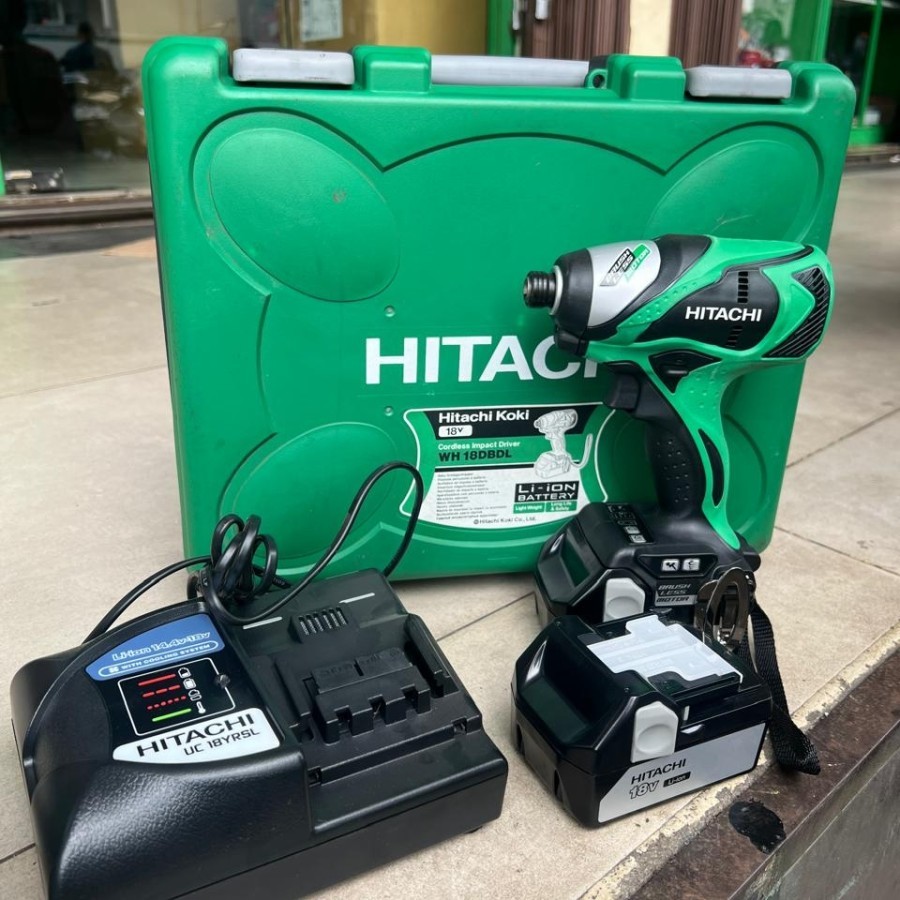 BRUSHLESS IMPACT DRIVER HITACHI WH18DBDL