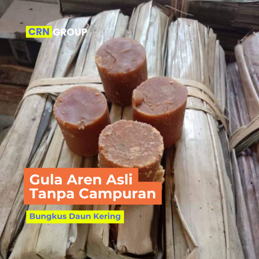 

Gula Aren Murni 100 % Tanpa Campuran Bungkus Daun Kering