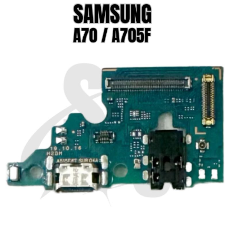 PAPAN CAS / BOARD KONEKTOR PCB SAMSUNG A70 / A705F ORIGINAL