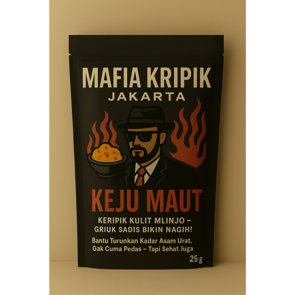 

Kripik Kulit Mlinjo Mafia Jakarta 4rb an Camilan Viral Renyah murah enak varian rasa Snack Enak 25g