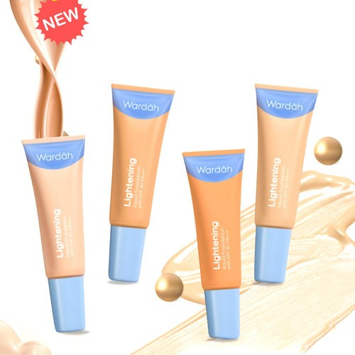 (SACHET)WARDAH Lightening Liquid Foundation 6ml Sachet