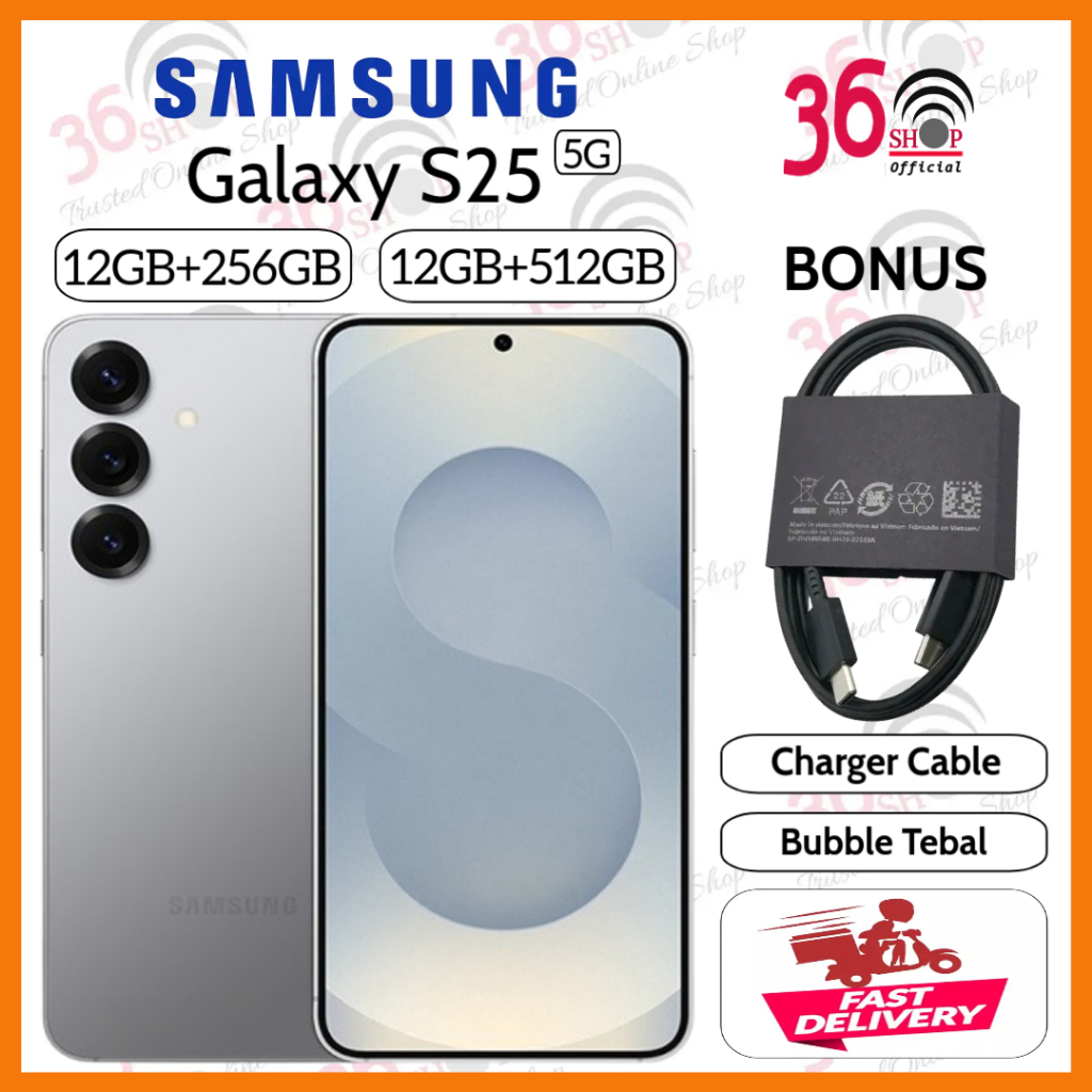 Samsung Galaxy S25 5G [12GB+256GB] [12GB+512GB] - LCD Dynamic LTPO AMOLED 2X 120Hz HDR10+ - Snapdrag