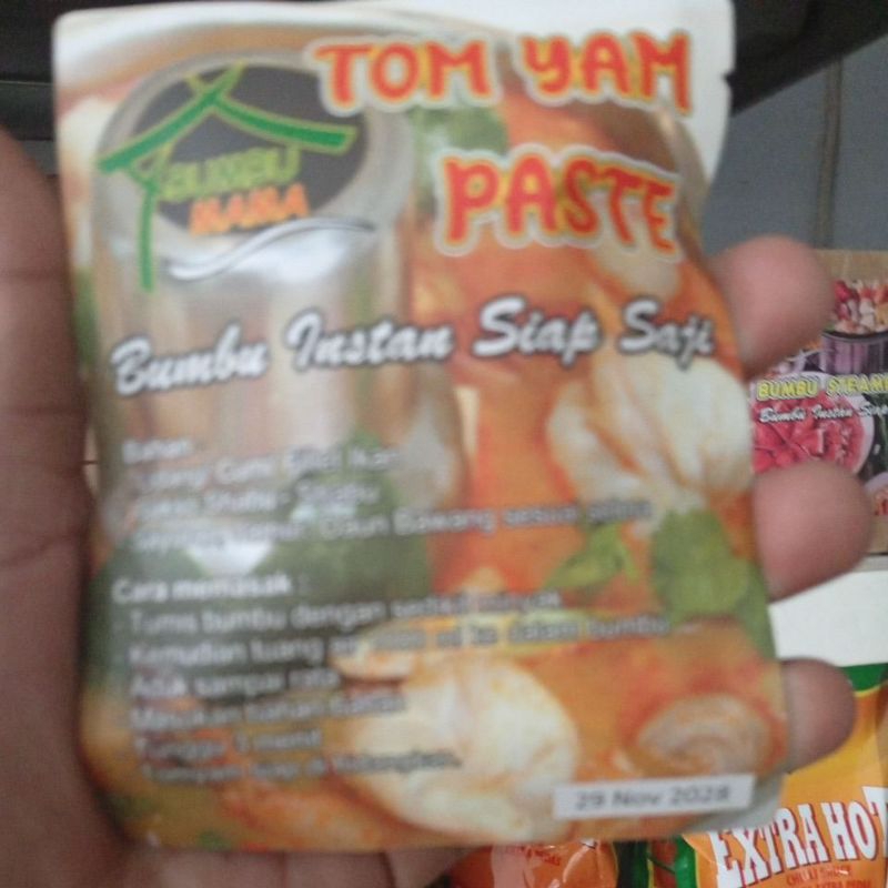 

bumbu mama tom yam paste bumbu instan siap saji uk 50gr