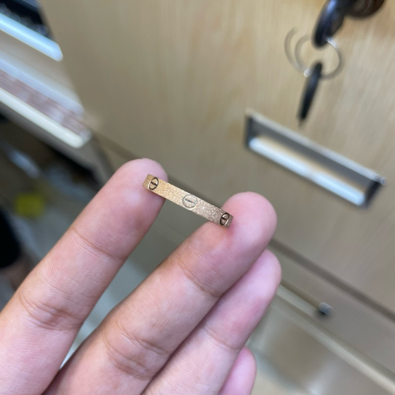 cincin pasir emas kadar 375%/8k