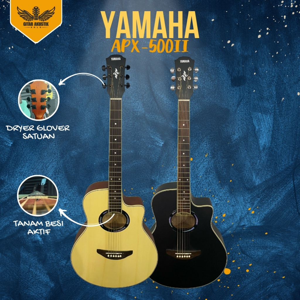 Gitar APX 500-II Meranti / Gitar APX Custom Tanan Besi